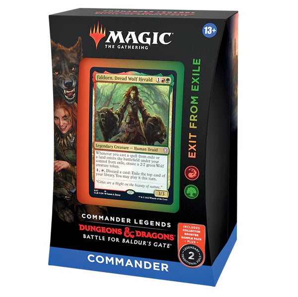 Magic: The Gathering: Commander Legends: Battle for Baldur's Gate - Commander Deck - Exit From Exile