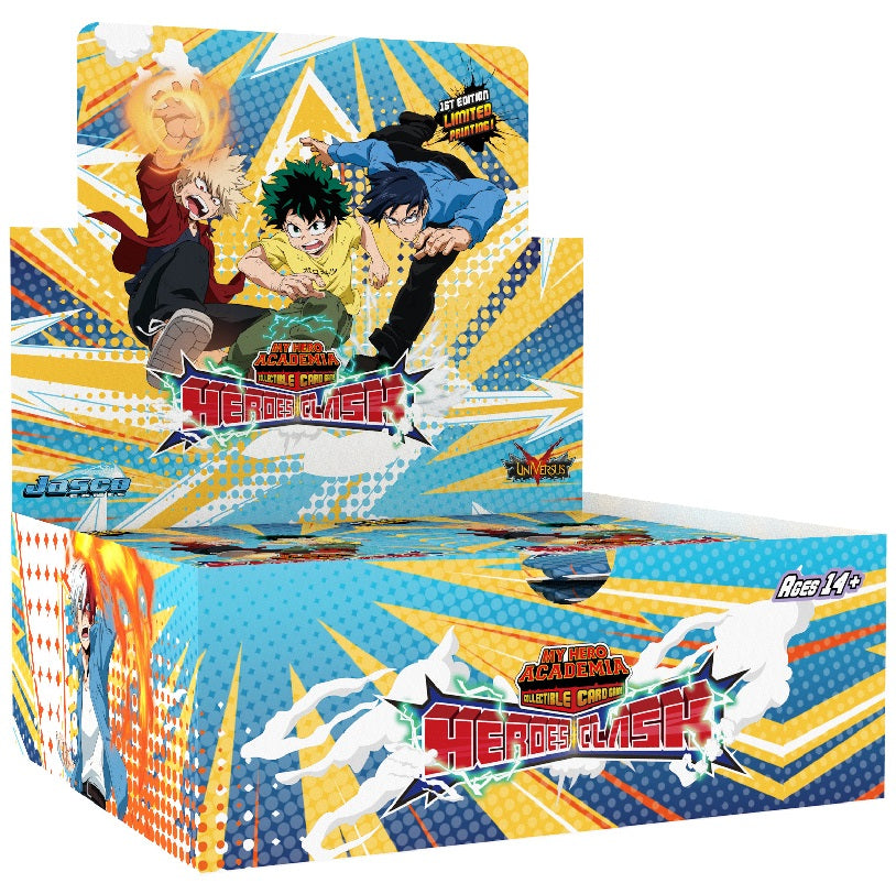 My Hero Academia CCG: Heroes Clash Booster Box (1st Edition)