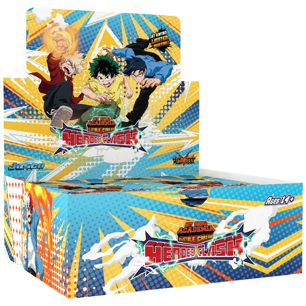 My Hero Academia CCG: Heroes Clash Booster Box (Unlimited)