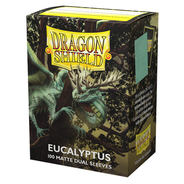 Dragon Shield Card Sleeves - Dual Matte Eucalyptus