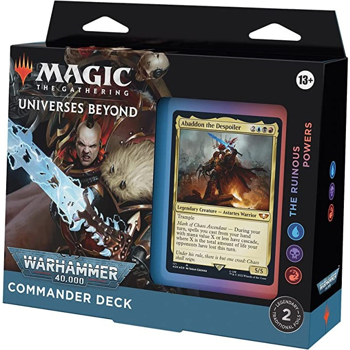 Magic: The Gathering: Universes Beyond - Warhammer 40,000 - Commander Deck - The Ruinous Powers