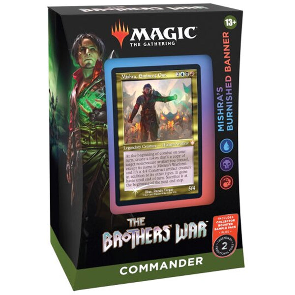Magic: The Gathering: The Brothers’ War - Commander Deck - Mishra’s Burnished Banner